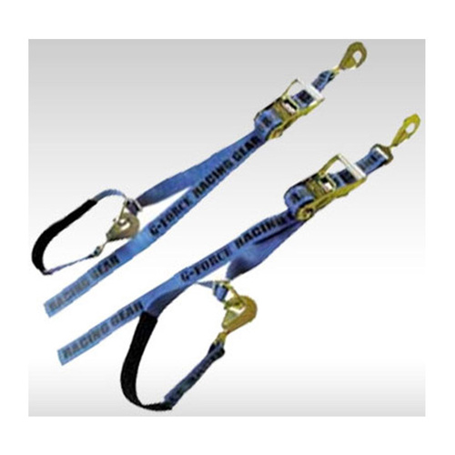 G-Force Tie Down Kit, Combo, Ratchet Axle Straps, Adjustable Tie Back Straps, 2 in. x 10 ft., Pair