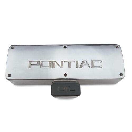 GM Performance Valve Cover, Aluminum, Polished, 2-Piece, Pontiac, Super-Duty 4-Cylinder, Each