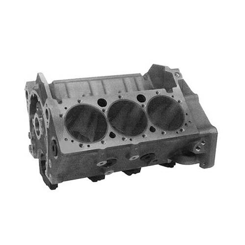 GM Performance Engine Block, Aluminum, 4-Bolt Mains, 3.980 in. Diameter Bore, 2-Piece Rear Main