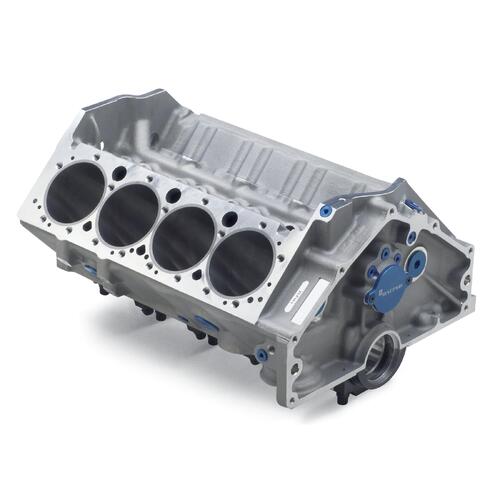 GM Performance Engine Block, Aluminum, 4-Bolt Mains, 4.000 in. Diameter Bore, 2-Piece Rear Main