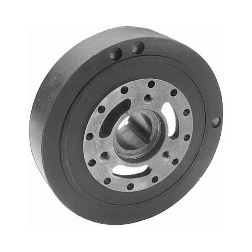 GM Performance Harmonic Balancer, 8 in. Diameter, External Balance, Steel, Black, Chevy, 454, Each