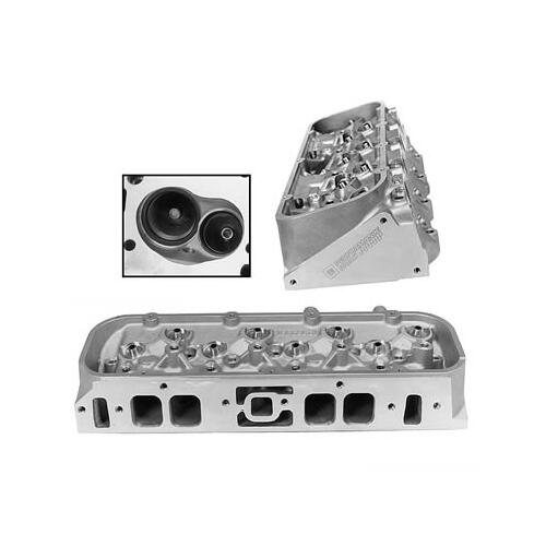 GM Performance Cylinder Head, Oval Port, Aluminum, 110cc Chamber, 290cc Intake Runner, Chevy, Big