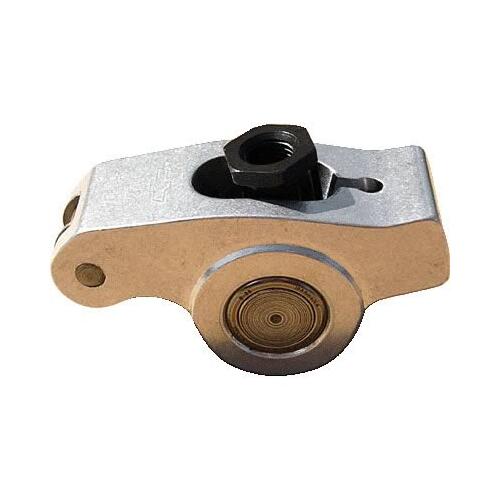 GM Performance Rocker Arm, Stud Mount, Full Roller, Aluminum, 1.5 Ratio, Fits 3/8 in. Stud, Chevy,