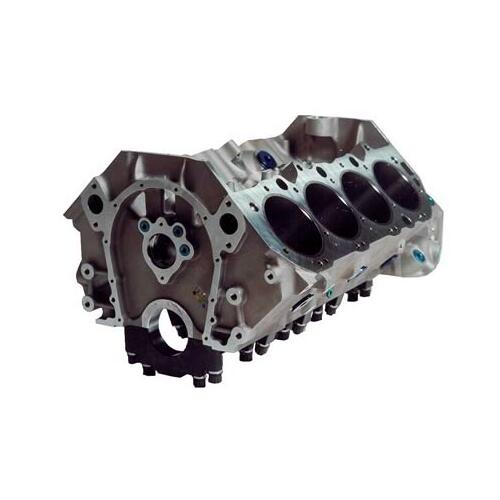 GM Performance Engine Block, Aluminum, 4-Bolt Mains, 4.240 in. Diameter Bore, 2-Piece Rear Main