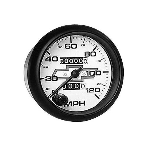 GM Performance Speedometer, 0-120 mph, 3 3/4 in., Analog, Mechanical, Each