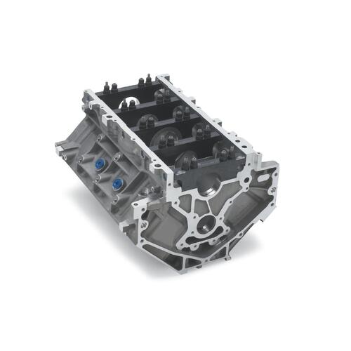 GM Performance Engine Block, Aluminum, 6-Bolt Mains, 4.117- 4.160 in. Bore, 1-Piece Rear Main Seal,