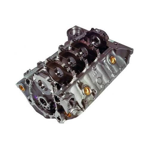 GM Performance Engine Block, Cast Iron, 4-Bolt Mains, 4.000 in. Diameter Bore, 2-Piece Rear Main