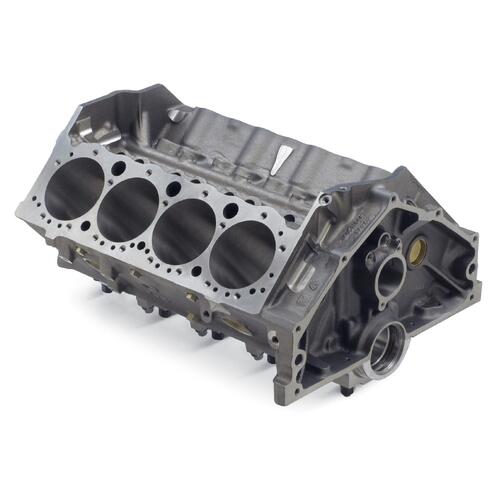 GM Performance Engine Block, Cast Iron, 4-Bolt NASCAR Block Mains, 4.116- 4.185 in.Diameter Bore,