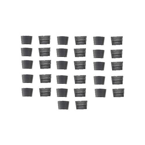 GM Performance Valve Locks, Machined, Hardened Steel, 11/32 in. Valve Stem, Set of 16