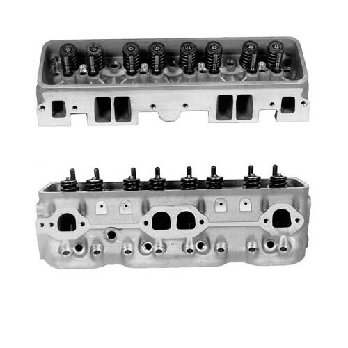 GM Performance Cylinder Head, Aluminum, Assembled, 58cc Chamber, 165cc Intake Runner, Chevy, Small