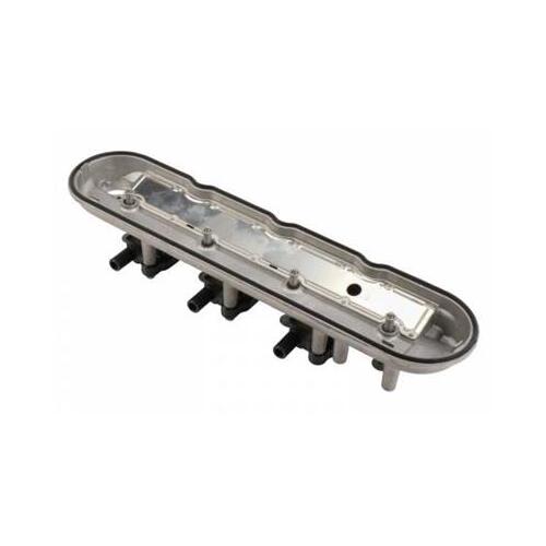 GM Performance Valve Cover, Stock Height, Cast Aluminum, Natural, Chevy, Small Block, Each