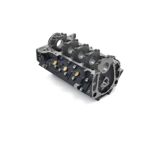 GM Performance Engine Block, Cast Iron, 4-Bolt Mains, 4.250 in. Diameter Bore, 1-Piece Rear Main
