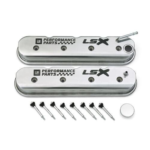 GM Performance GM Performance Parts, LSX Polished Valve Cover Kit