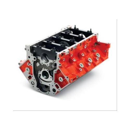 GM Performance Engine Block, Cast Iron, 4-Bolt Mains, 4.560 in. Diameter Bore, 1-Piece Rear Main