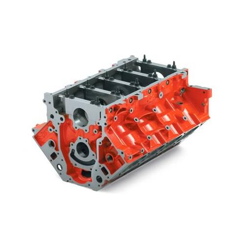 GM Performance Engine Block, Cast Iron, 6-Bolt Mains, 3.990 in. Diameter Bore, 1-Piece Rear Main