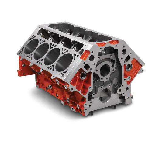 GM Performance Engine Block, Cast Iron, 6-Bolt Mains, 4.250 in. Diameter Bore, 1-Piece Rear Seal,