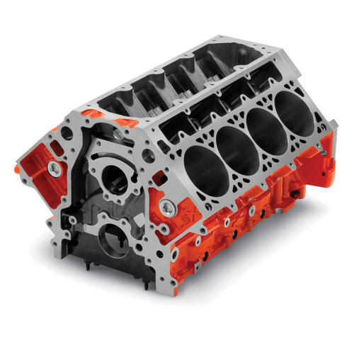 GM Performance Engine Block, 3.880", LSX Bowtie, Bare, Cast Iron, 6-bolt Main Bolt Style, 9.260 in. Standard Deck, Chevrolet, Each