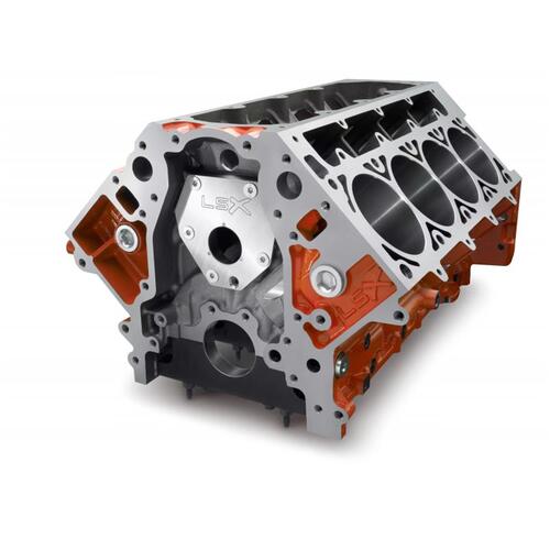GM Performance Engine Block, LSX Bowtie, Bare, 4.065'', Cast Iron, 6-bolt Main Bolt Style, 9.260 in. Standard Deck, Chevrolet, Each