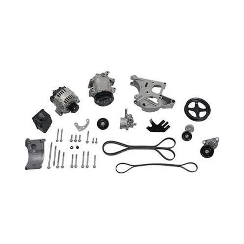 GM Performance Accessory Drive Systems, Corvette Style, Serpentine, A/C, P/S Pump, Alternator,