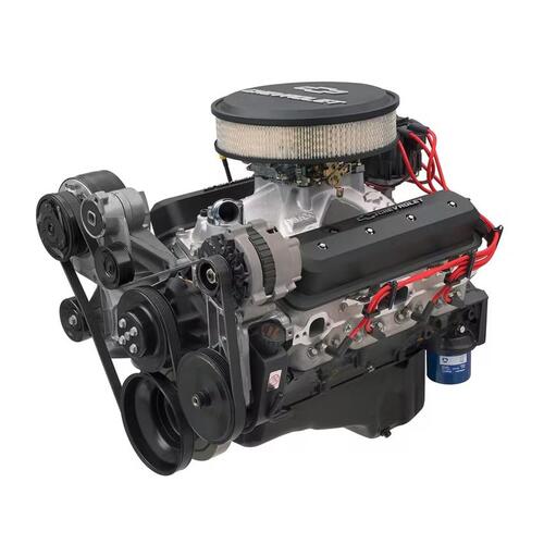 GM Performance Crate Engine, ZZ6 350 Turnkey Long Block Crate Engine, 4 Bolt Main, Cast Iron Block