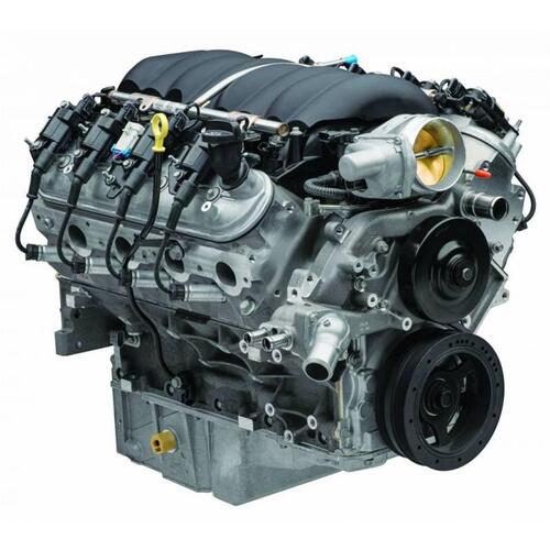 GM Performance Crate Engine, GM 6.2L, LS3, 525HP at 6,200 rpm, 58x Reluctor Ring, Oil Pump, Pick-Up