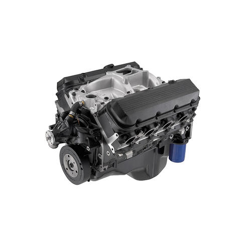 GM Performance Crate Engines, 454HO, Long Block, 438HP,Assembled, External Balance, Cast Iron Cylinder Heads, Chevrolet, 7.4L, Each