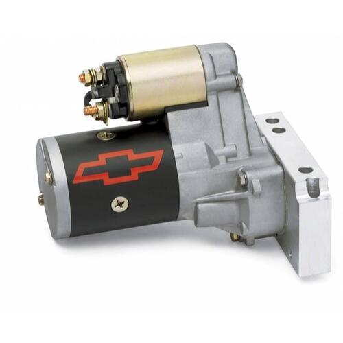 GM Performance Starter, Mini, Inline, Dual Bolt Pattern, Black/Natural, Chevy, 153/168-Tooth