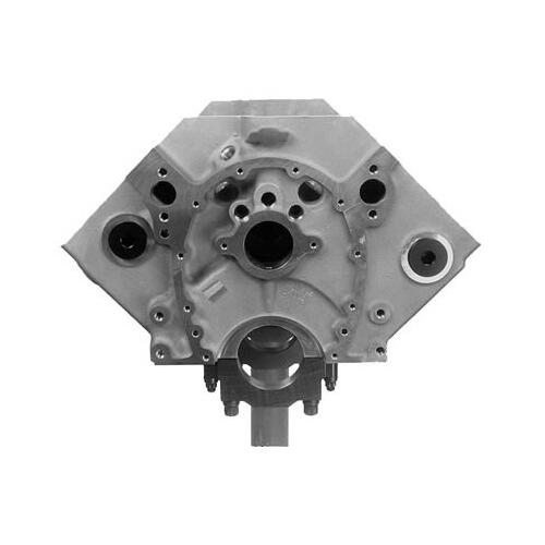 GM Performance Engine Block, Aluminum, 4-Bolt Mains, 4.125 in. Diameter Bore, 2-Piece Rear Main