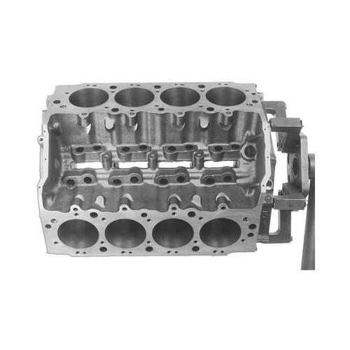 GM Performance Engine Block, Cast Iron, 4-Bolt Mains, 4.240 in. Diameter Bore, 2-Piece Rear Main