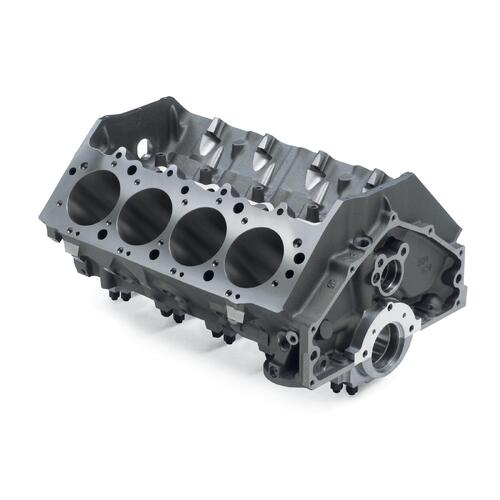 GM Performance Engine Block, Cast Iron, 4-Bolt Mains, 4.240 in. Diameter Bore, 2-Piece Rear Main