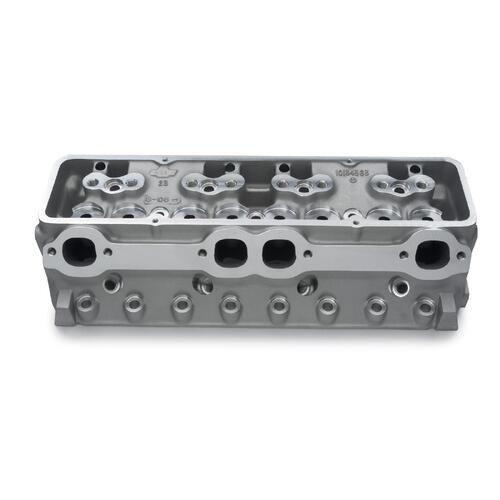 GM Performance Cylinder Head, Aluminum, Angle Plug, Chevy, Small Block, Bowtie, 15 Degree, Each