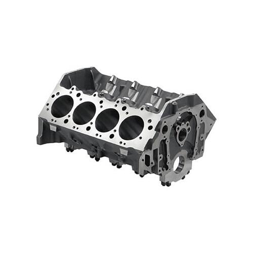 GM Performance Engine Block, Cast Iron, 4-Bolt Mains, 4.494 in. Diameter Bore, 2-Piece Rear Main