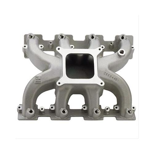 GM Performance Intake Manifold, Aluminum, Natural, Competition, 4150-style, 4-barrel, With EFI