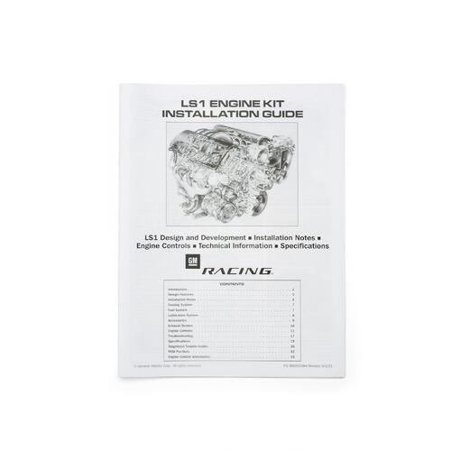 GM Performance Installation Guide, Chevy, Small Block, LS1, Each