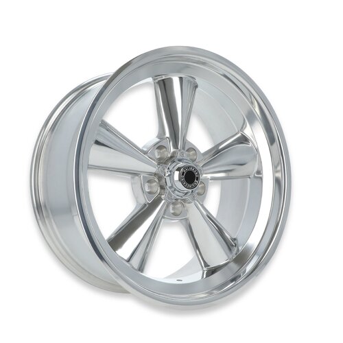 Halibrand Wheel, 5-Spoke, 19X8.5 Polished 5.25Bs