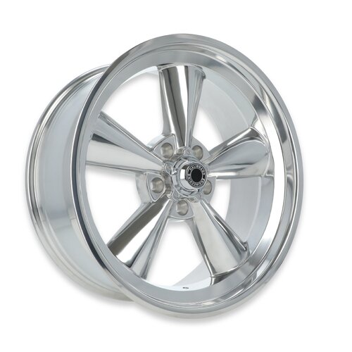 Halibrand Wheel, 5-Spoke, 20X8.5 Polished 5.25Bs