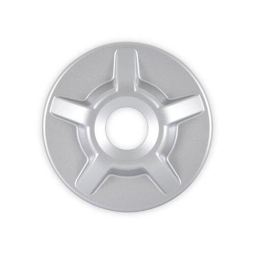 Halibrand Wheel, Indy Roadster Lug Cover, Silver