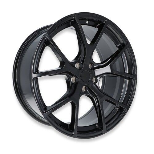 Halibrand Wheel, Mustang Split Spoke 20X9.5, Black