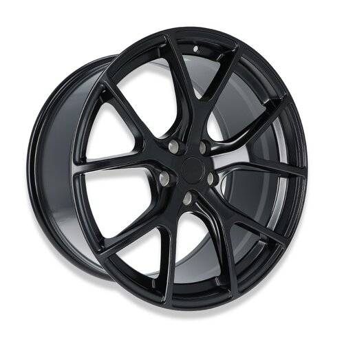 Halibrand Wheel, Mustang Split Spoke 20X10, Black