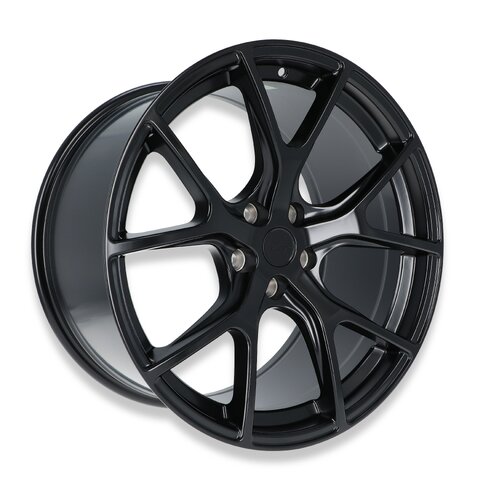 Halibrand Wheel, Mustang Split Spoke 20X11, Black