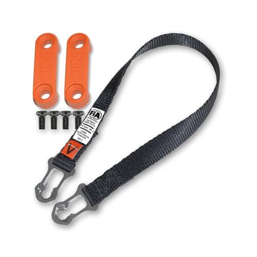 HANS Helmet Restraint Strap, Sliding Tethers, HANS III, Post Anchor, Standard, 18 in.