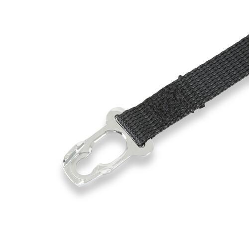HANS Helmet Restraint Strap, Sliding Tethers, HANS Zero, Quick Click, Small, 17 in.