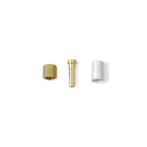 Hilborn Fitting Hose End, Strt #3 Female, Brass