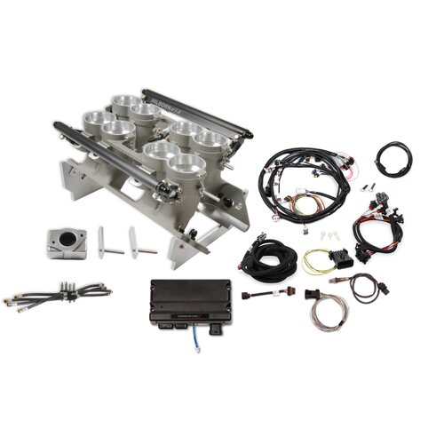 Hilborn Efi Kits And Acc, Bbc Efi-R Manifold&Ecu, 2-7/16, Gray