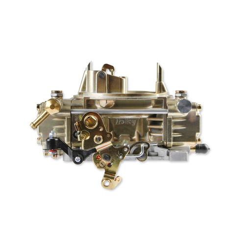 Holley Carburettor, Street, 465 CFM, 4160 Model, 4 Barrel, Electric, Gasoline, Gold Dichromate, Aluminum, Each