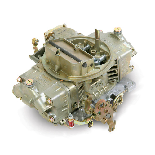 Holley Carburettor, Street, 750 CFM, 4160 Model, 4 Barrel, Manual, Gasoline, Gold Dichromate, Aluminum, Each