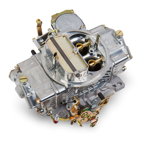 Holley Carburettor, Street, 750 CFM, 4160 Model, 4 Barrel, Manual, Gasoline, Shiny, Aluminum, Each