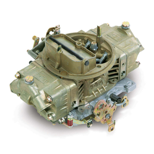 Holley Carburettor, Performance and Race, 650 CFM, 4150 Model, 4 Barrel, Manual, Gasoline, Gold Dichromate, Aluminum, Each