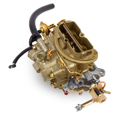 Holley Carburettor, Performance and Race, 350 CFM, 2300 Model, 2 Barrel, Remote, Gasoline, Gold Dichromate, Zinc, Each