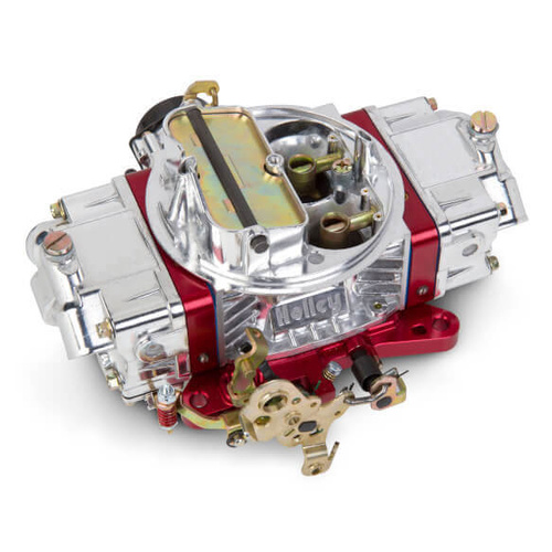 Holley Carburettor, Performance and Race, 750 CFM, 4150 Model, 4 Barrel, Electric, Gasoline, Shiny, Aluminum, Each